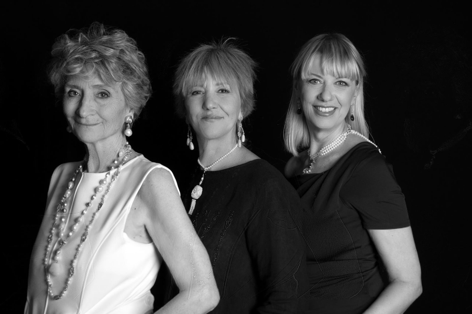 Le tre socie della boutique Montano